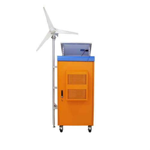 Mobile skid-mounted energy storage equipment box
